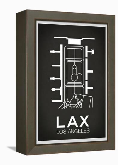 LAX Los Angeles Airport-null-Framed Stretched Canvas