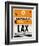 LAX Los Angeles Luggage Tag 2-NaxArt-Framed Art Print