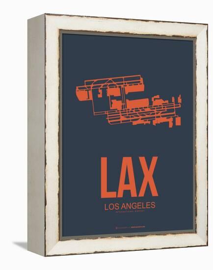 Lax Los Angeles Poster 3-NaxArt-Framed Stretched Canvas