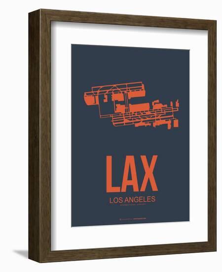 Lax Los Angeles Poster 3-NaxArt-Framed Premium Giclee Print