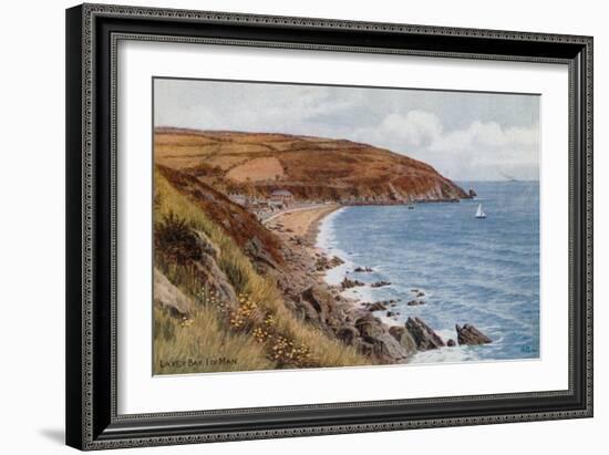 Laxey Bay, I of Man-Alfred Robert Quinton-Framed Giclee Print