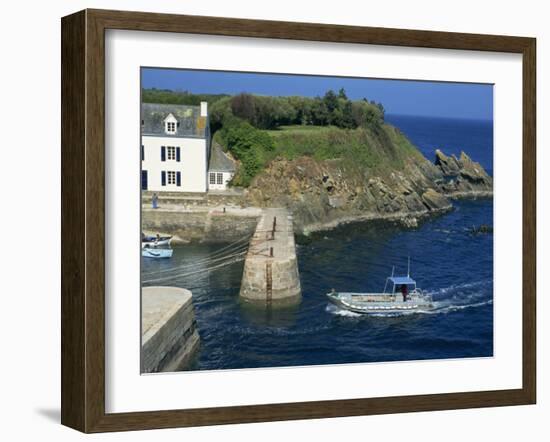 Lay Harbour, Ile De Groix, Brittany, France, Europe-Thouvenin Guy-Framed Photographic Print