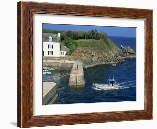 Lay Harbour, Ile De Groix, Brittany, France, Europe-Thouvenin Guy-Framed Photographic Print