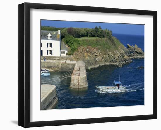 Lay Harbour, Ile De Groix, Brittany, France, Europe-Thouvenin Guy-Framed Photographic Print