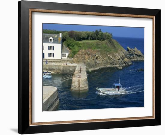 Lay Harbour, Ile De Groix, Brittany, France, Europe-Thouvenin Guy-Framed Photographic Print