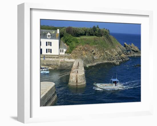 Lay Harbour, Ile De Groix, Brittany, France, Europe-Thouvenin Guy-Framed Photographic Print