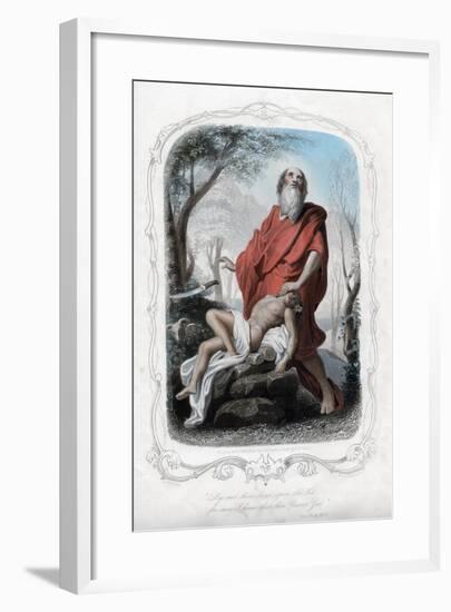 Lay Not Thine Hand Upon the Lad for Now I Know That Thow Fearest God, C1850-Albert Henry Payne-Framed Giclee Print