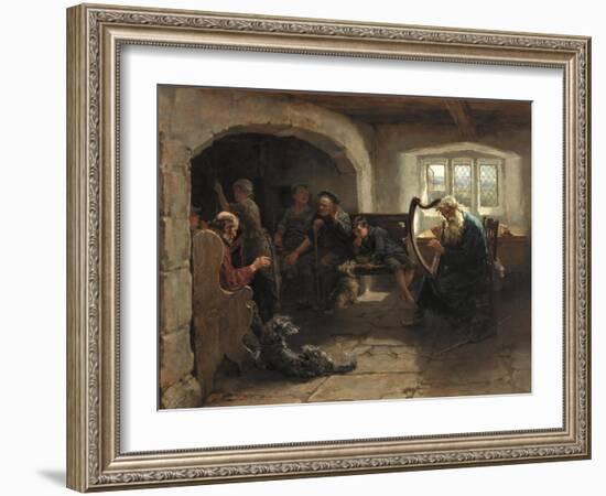 Lay of the Last Minstrel, 1890-Ralph Hedley-Framed Giclee Print