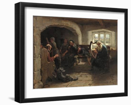 Lay of the Last Minstrel, 1890-Ralph Hedley-Framed Giclee Print