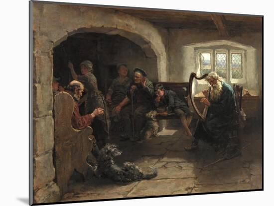 Lay of the Last Minstrel, 1890-Ralph Hedley-Mounted Giclee Print