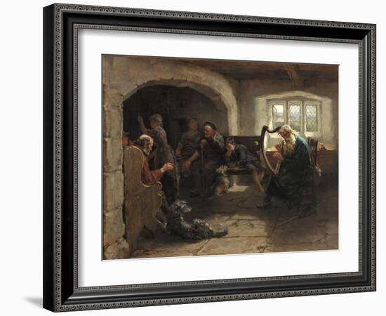 Lay of the Last Minstrel, 1890-Ralph Hedley-Framed Giclee Print