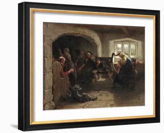 Lay of the Last Minstrel, 1890-Ralph Hedley-Framed Giclee Print