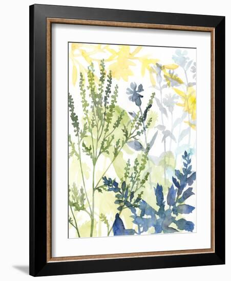 Layered Blooms I-Megan Meagher-Framed Art Print