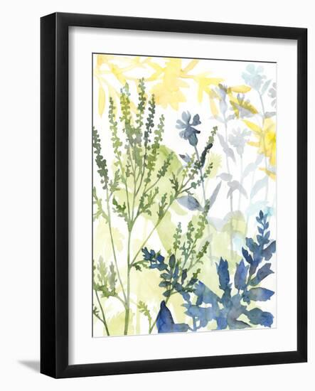 Layered Blooms I-Megan Meagher-Framed Art Print