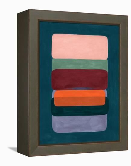 Layered Cake II-Grace Popp-Framed Stretched Canvas