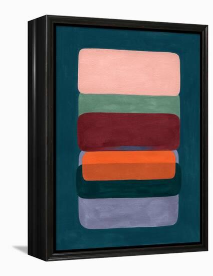 Layered Cake II-Grace Popp-Framed Stretched Canvas