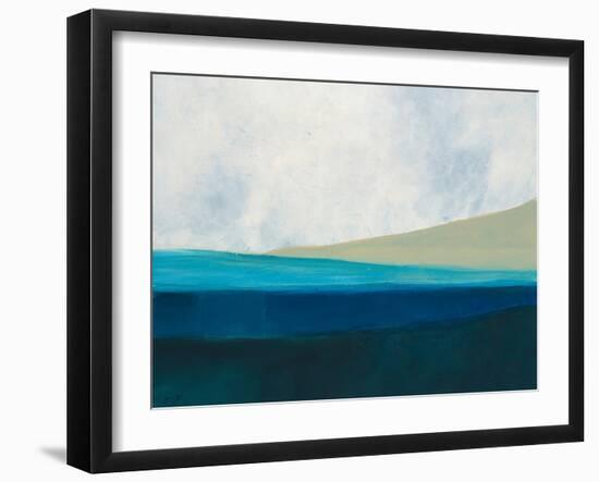 Layered Earth 1-Jan Weiss-Framed Art Print