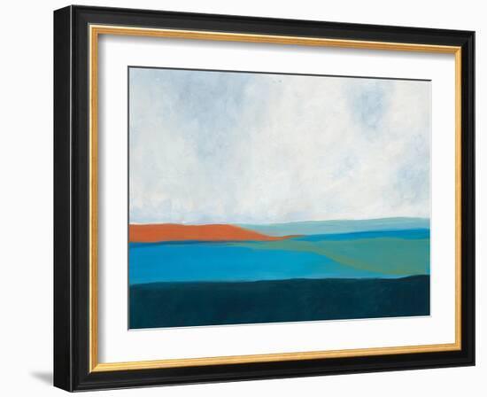 Layered Earth 2-Jan Weiss-Framed Art Print