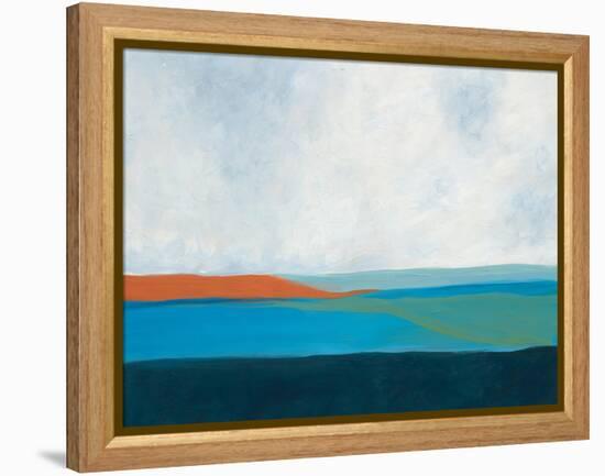 Layered Earth 2-Jan Weiss-Framed Stretched Canvas