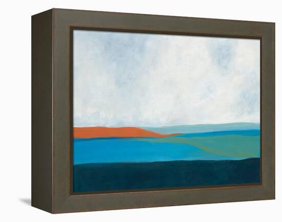 Layered Earth 2-Jan Weiss-Framed Stretched Canvas