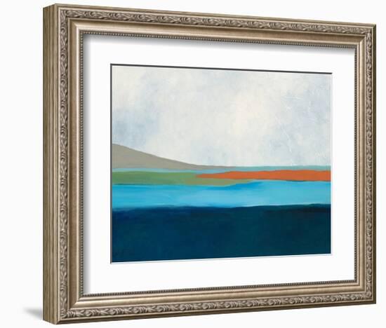 Layered Earth 4-Jan Weiss-Framed Art Print