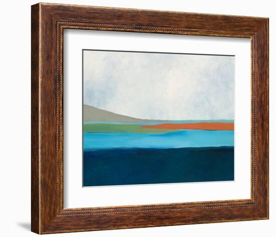 Layered Earth 4-Jan Weiss-Framed Art Print