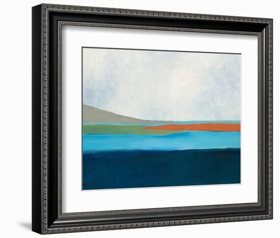 Layered Earth 4-Jan Weiss-Framed Art Print