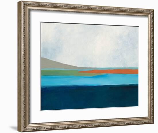 Layered Earth 4-Jan Weiss-Framed Art Print