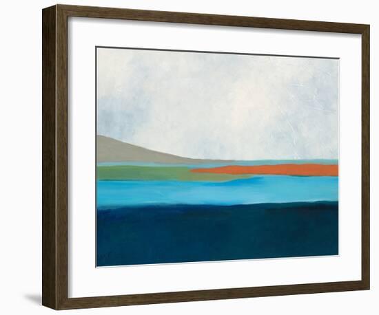 Layered Earth 4-Jan Weiss-Framed Art Print