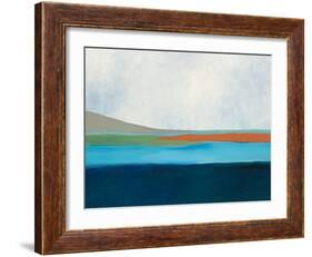Layered Earth 4-Jan Weiss-Framed Art Print