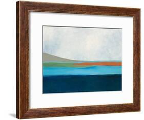 Layered Earth 4-Jan Weiss-Framed Art Print