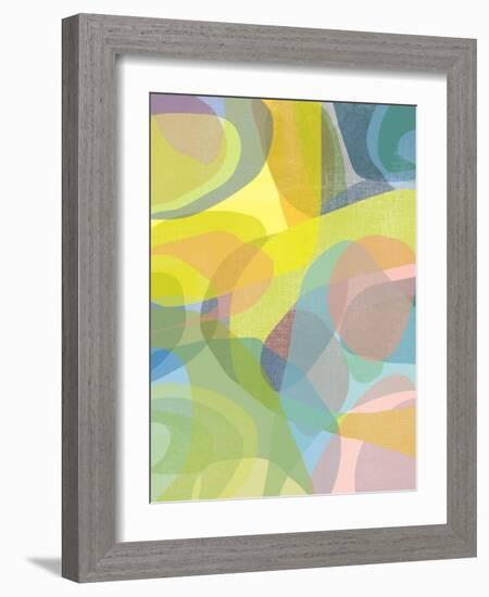 Layered Earth Three-Jan Weiss-Framed Art Print