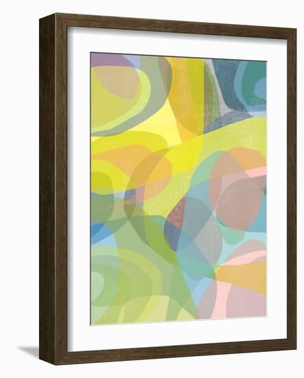 Layered Earth Three-Jan Weiss-Framed Art Print