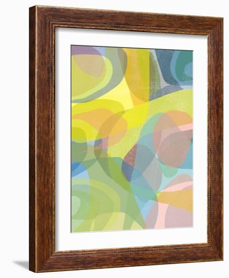 Layered Earth Three-Jan Weiss-Framed Art Print