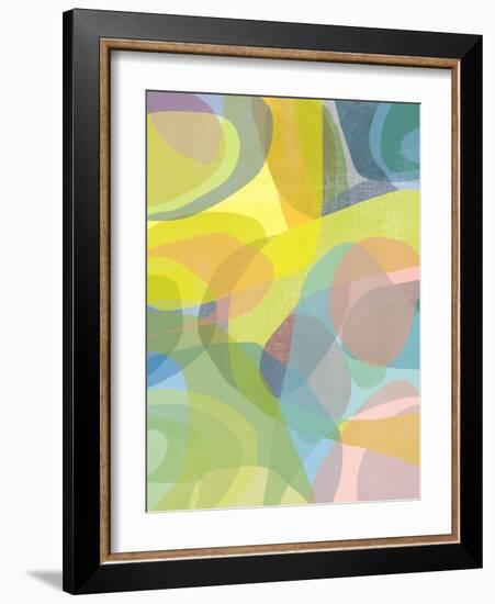 Layered Earth Three-Jan Weiss-Framed Art Print