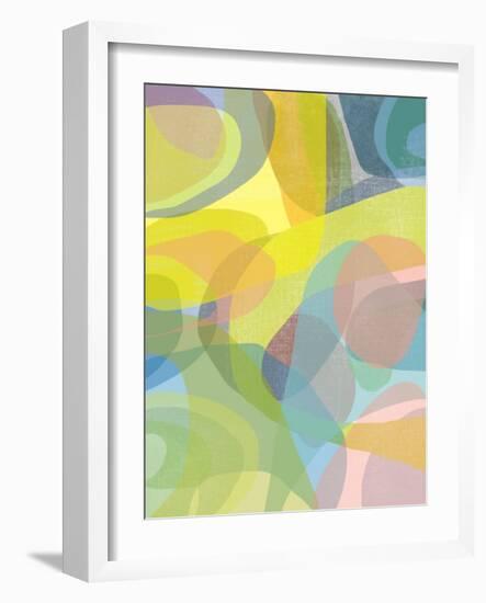 Layered Earth Three-Jan Weiss-Framed Art Print