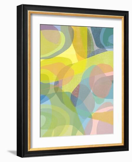 Layered Earth Three-Jan Weiss-Framed Art Print