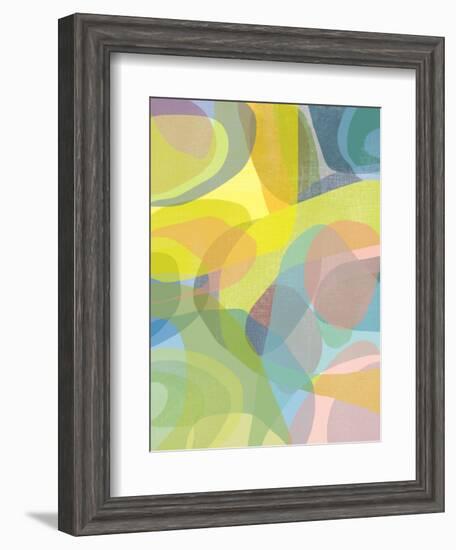 Layered Earth Three-Jan Weiss-Framed Art Print