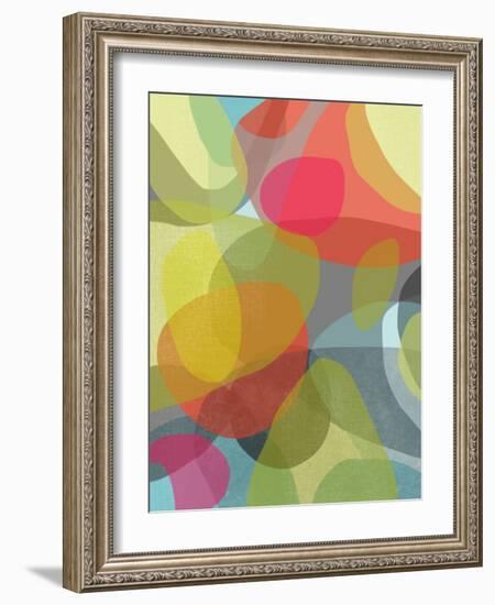 Layered Earth Two-Jan Weiss-Framed Art Print