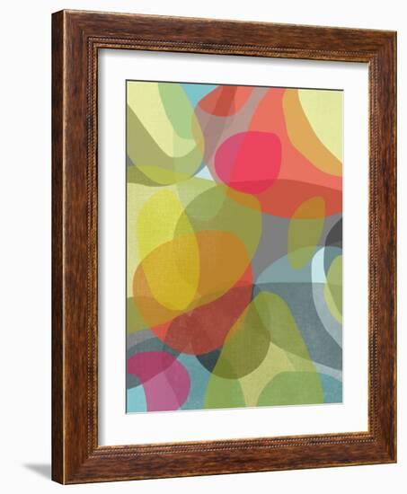 Layered Earth Two-Jan Weiss-Framed Art Print