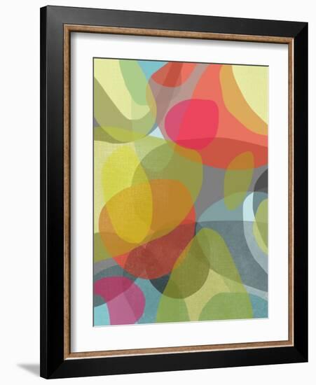 Layered Earth Two-Jan Weiss-Framed Art Print