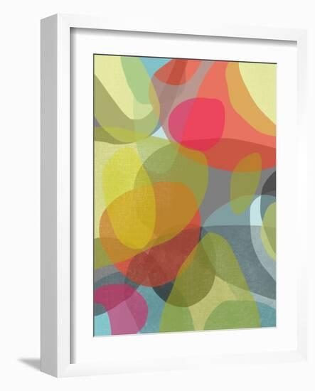 Layered Earth Two-Jan Weiss-Framed Art Print