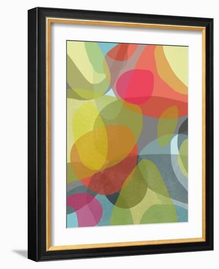 Layered Earth Two-Jan Weiss-Framed Art Print