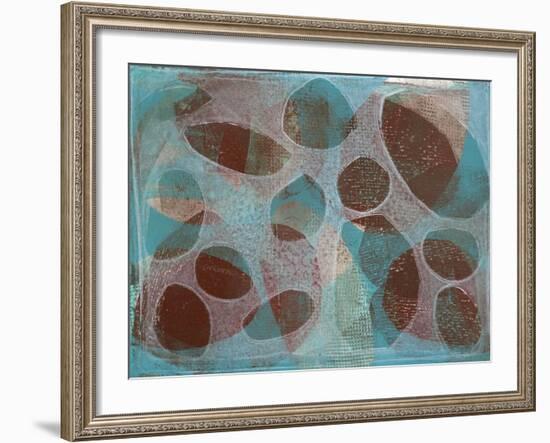 Layered Exclusion III-Jennifer Goldberger-Framed Art Print