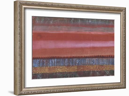 Layered Landscape; Ebene Landschaft-Paul Klee-Framed Giclee Print