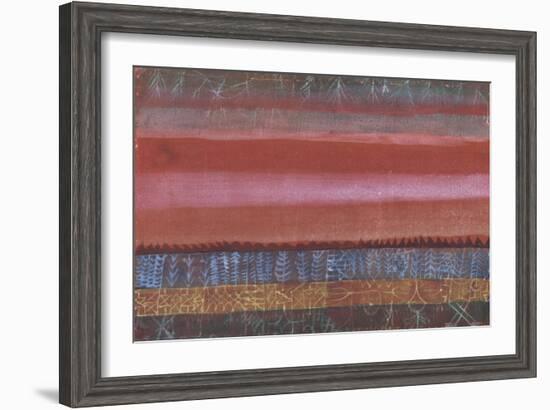 Layered Landscape; Ebene Landschaft-Paul Klee-Framed Giclee Print