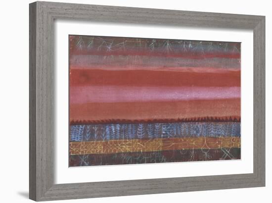 Layered Landscape; Ebene Landschaft-Paul Klee-Framed Giclee Print
