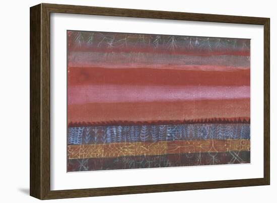 Layered Landscape; Ebene Landschaft-Paul Klee-Framed Giclee Print