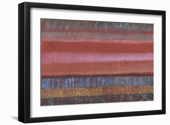 Layered Landscape; Ebene Landschaft-Paul Klee-Framed Giclee Print