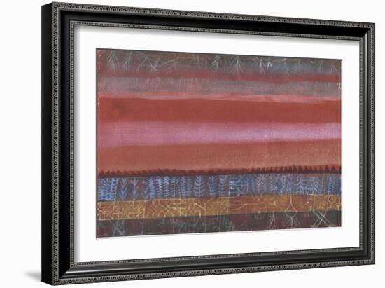 Layered Landscape; Ebene Landschaft-Paul Klee-Framed Giclee Print